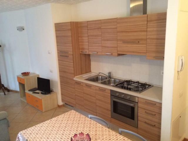 Palazzina Rosa Apartment สปอร์มัคจิโอเร ภายนอก รูปภาพ